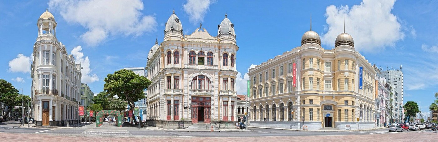 Marco Zero, no Recife Antigo